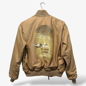 RARE Jimmy Buffet’s Margaritaville Flight Crew Bomber Jacket Men’s Size M